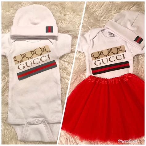 gucci collar shirt baby jumpsuit|newborn baby girl gucci outfit.